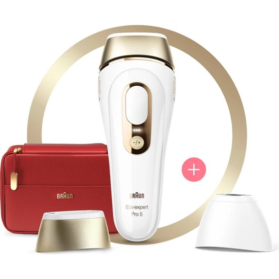 Braun Silk Expert Pro 5 PL5160 400.000 Atımlı, 2 Başlıklı Yeni Nesil Ipl Lazer Epilasyon + Tasarım Çanta (Br-Se-Pro-5)