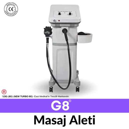 G8 Masaj Aleti, Radyo Frekans+Vakum - Masaj- Zayıflama ve Selülit Cihazı (G5 Masaj In Üst Modeli)