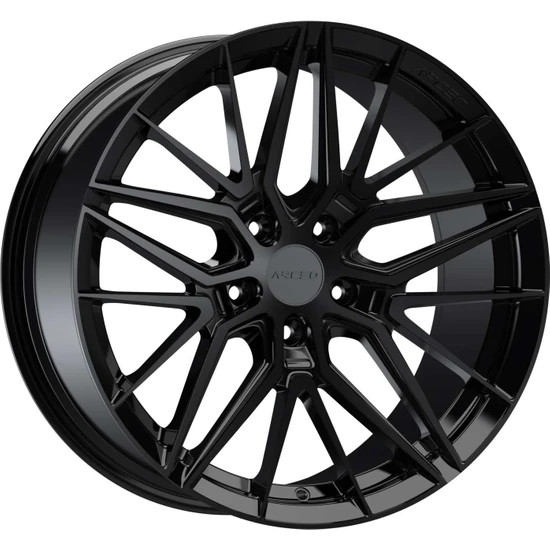 Arceo ARC-18193-51 8.0X18 5X108 ET40 73.1 Glossy Black Sevilla Jant (4 Adet)