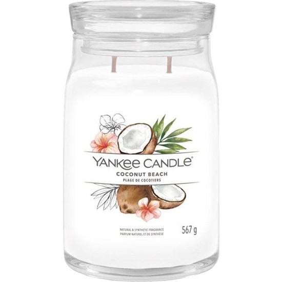 Yankee Candle 1629967E Büyük Mum Coconut Beach Fiyatı