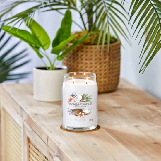Yankee Candle 1629967E Büyük Mum Coconut Beach Fiyatı