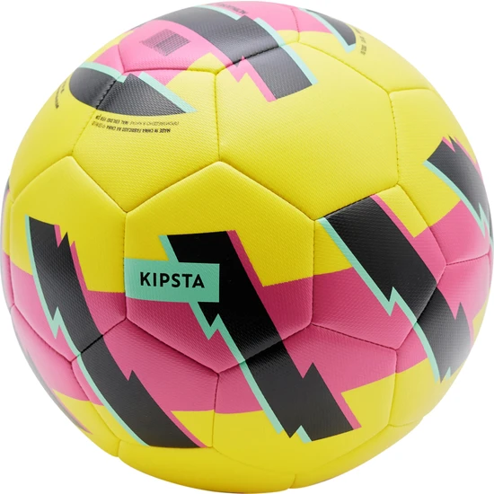 Decathlon Kipsta Öğretici Futbol Topu - 5 Numara - Sarı / Pembe - Learning Ball