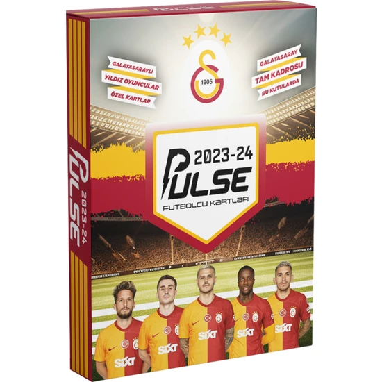 Mythos Cards Galatasaray - Pulse / Futbolcu Kartları - Paket