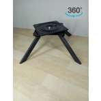 Barermo 22 cm Döner Koltuk Ayağı, Koltuk Ayağı, Döner Ayak, Berjer Ayağı, Döner Berjer, Döner Koltuk,