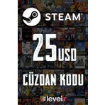 Steam 25 USD Cüzdan Kodu Dijital