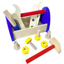 Hamaha Wooden Toys Ahşap Eğitici Geliştirici Çantalı Tamir Seti Oyuncaklar