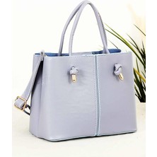 Bipanya London Ince Askılı Düğme Detaylı Kadın Omuz Çantası BP-4752O