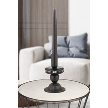 Begüsa Mayer Ahşap Mumluk Siyah