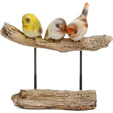 Kokosh Home Poly Dekoratif Dal Kuş 23X25CM