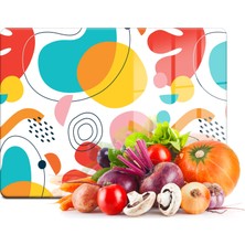 Decovetro Cam Kesme Tahtası Karışık Renk Desenli 20X30 cm