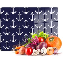 Decovetro Cam Kesme Tahtası Marine Anchor 30X40 cm