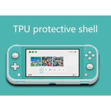 Zljnx Nintendo Switch Lite Koruyucu Kılıf, 4 Oyun Kartı Yuvası Tutuculu Yumuşak ve Esnek Tpu Kavrama, Şok Emici ve Çizilmeye Dayanıklı Tasarım (Yurt Dışından)