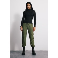 Babokah Kargo Cep Comfort Fit Dökümlü Jogger