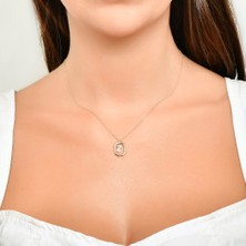 Assos Taşlı Altın Z Harf Kolye