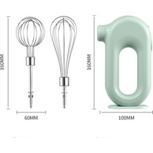 Neutral Ev Mini Taşınabilir Kablosuz El Yumurta Çırpıcı Makinesi (Yurt Dışından)