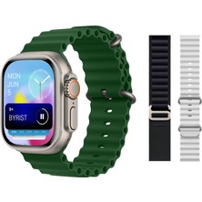 Byrist Gs Ultra 2 Watch 9 Ultra 2 49MM Amoled/çift Dokunuş/akıllı Ada/galeri/4gb Hafıza Akıllı Saat