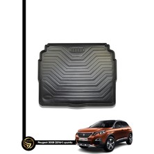 Gold Peugeot 3008 2016 ve Sonrası Alt Flom Araca Birebir Uyumlu Bagaj Havuzu