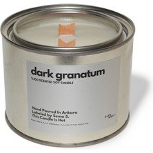 Basement : Kokulu Soya Mum : 600 gr : Dark Granatum