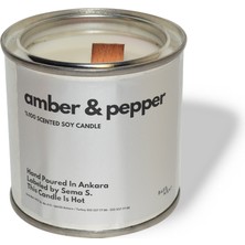 Basement : Kokulu Soya Mum : 280 gr : Amber & Pepper