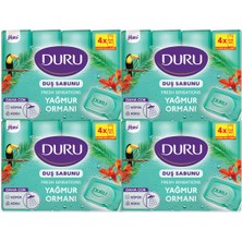 Duru Fresh Sensations Yağmur Ormanı 16 Adet Duş Sabunu 4X600 gr