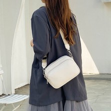 Muchen Trendy Çanta Kadın Çantası Büyük Kapasiteli Crossbody Çanta Kadın Omuz Küçük Kare Çanta (Yurt Dışından)