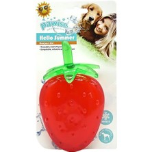 Pawise Hello Sunday Serinletici Çilek Şekilli Köpek Oyuncağı