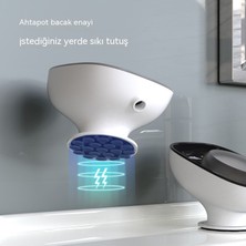 Mushen Sabun Kutusu Boşaltma Deliksiz Ev Duvara Monte Vantuz Sabun Tuvalet Banyo Rafı (Yurt Dışından)