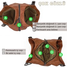 Myra Kadın Kiremit Turuncu Pu Deri Günlük Omuz Çantası Yumuşak Tote El Çantası