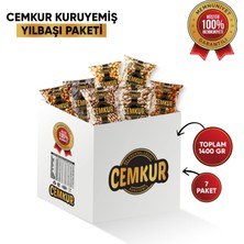 Cemkur Kuruyemiş Yılbaşı Paketi Karışık Kuruyemiş - 7 Paket 1400GR