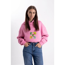 Pull The Hood Unisex Oversize Four Kapüşonlu Sweatshirt