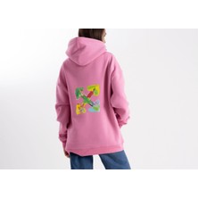 Pull The Hood Unisex Oversize Four Kapüşonlu Sweatshirt