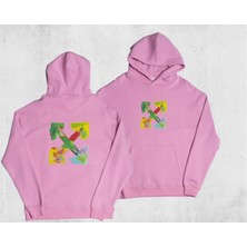 Pull The Hood Unisex Oversize Four Kapüşonlu Sweatshirt