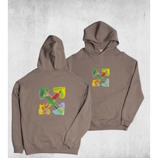 Pull The Hood Unisex Oversize Four Kapüşonlu Sweatshirt