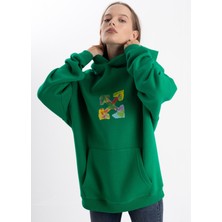 Pull The Hood Unisex Oversize Four Kapüşonlu Sweatshirt