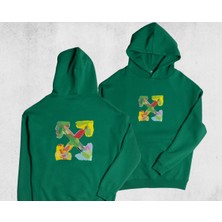 Pull The Hood Unisex Oversize Four Kapüşonlu Sweatshirt