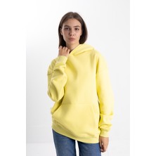 Pull The Hood Unisex Oversize Carmelite Kapüşonlu Sweatshirt