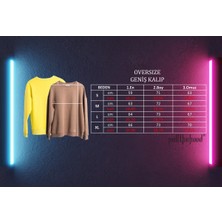 Pull The Hood Unisex Oversize No7 Sweatshirt