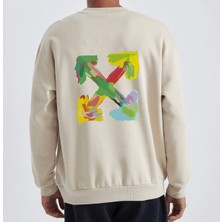 Pull The Hood Unisex Oversize Four Sweatshirt