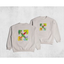 Pull The Hood Unisex Oversize Four Sweatshirt