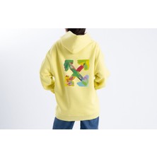 Pull The Hood Unisex Oversize Four Kapüşonlu Sweatshirt