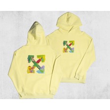 Pull The Hood Unisex Oversize Four Kapüşonlu Sweatshirt