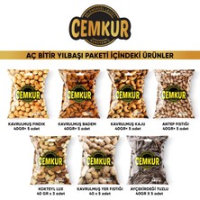 Cemkur Kuruyemiş Aç Bitir Yılbaşı Paketi Karışık Kuruyemiş - 33 Paket 1320GR