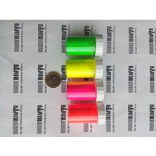 Capital Floresan Neon Pigment 4X10G Renk Set Epoksi Reçine Metal Ahşap Hobi Boyası