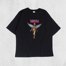 Pull The Hood Unisex Oversize Nirvana Tshirt