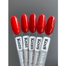 Kalıcı Oje K021, Kırmızı, 4 ml