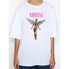 Pull The Hood Unisex Oversize Nirvana Tshirt