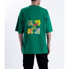 Pull The Hood Unisex Oversize Four Tshirt