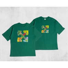 Pull The Hood Unisex Oversize Four Tshirt