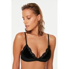 Deep Secret Siyah Kadife Bralet DS200111BR