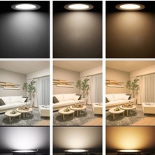 Cata 5 Adet 6 Watt Panel LED CT-5145 - Günışığı Alüminyum Kasa